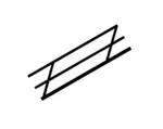 Plastruct Model Parts 90484 #1 Abs Stair Rail, 1:32 New. Price: $7.79.