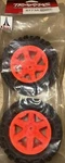 New! Traxxas Rustler Tires, 2.8 Orange, Talon Ext, Rxt Wheels, 12 Mm, Pair (2). Price: $19.95.