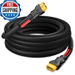 Naponal XT60 Extension Cable 20FT 10AWG Female Power Station Solar Gen New. Price: $70.74.