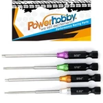 Powerhobby Rc Hex Driver 1/4" Tool Tip Set Standard 0.05'' 1/16'' 5/64'... New. Price: $24.95.