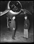 1936 Military Officers Airplane Aircraft Propeller Hangar Conversation New. Price: $13.49.