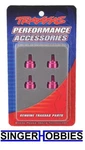 Traxxas 3767P Caps Aluminum Pink-anodized (4) Fits All Ultra Shocks TRA1 New. Price: $14.00.