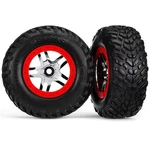 Traxxas 6891 - Sct Off Road Tires, Split Spoke Wheels, Red, Front/rear (2) New. Price: $24.95.