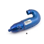 Team Associated #1763 Ft Rear-exhaust Dual-chamber Muffler Blue New. Price: $65.30.