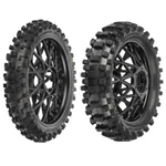 Pro-line 1/4 Dunlop MX33 CR4 Front Rear Tires W/ Black Wheels (2) Promoto-mx New. Price: $55.98.