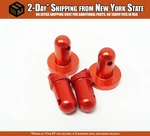 Cnc Aluminum Radio, Servo Box Mounting Pins (set Of 4) - Red New. Price: $12.13.