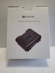 Lekufee LK400-4 Portable Waterproof Hard Case Open. Price: $19.99.