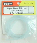 Du-bro Super Blue Silicone Fuel Line (small, 2 Feet) New. Price: $11.34.