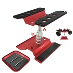 Rc Car Stand Aluminum Repair Workstation 140MM X 134MM 64-90MM, Red New. Price: $17.50.