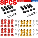 8PC 17MM Wheel Hex Hub Extension Adapter 30MM Kit For Hsp 94087 94762 1:8 Rc Car New. Price: $20.27.