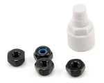 KYOMZW13BK Kyosho Steel Wheel Nut Set W/wrench (black) (4) New. Price: $6.00.