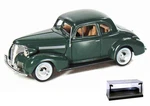Diecast Car W/led Display Case 1939 Chevy Coupe Green Showcasts 73247 1/24 New. Price: $30.90.