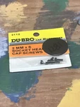 Du-bro 2112 2MM X 6 Socket Head Cap Screws: 4PC. Newinpack Usa Shipped. Price: $6.00.
