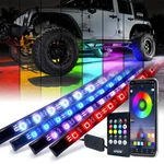 4PCS Underglow Strip Led Offroad Trailer Accent Remote&app New. Price: $34.99.