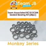 Team Associated RC10 SC5M - 28 Pcs Rubber Sealed Bearings Kit New. Price: $21.99.