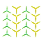 16PCS Fpv Drone Props Propeller: Hqprop Ethix S4 Lemon Lime 5X3.7X3 Tri-... New. Price: $26.40.
