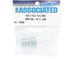 Rc Racing Associated 4WD Touring Car Springs 14.5 Lbs Steel Silver (2) 3942 New. Price: $24.99.