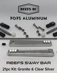 Reef's Rc Sway Bar 7075 Hard Anodized Aluminum Kit Silver : Axial RR10 Bombers New. Price: $45.99.