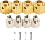 Hex Hub 12MM Brass Wheels Drive Extension Adapter Counterweight... New. Price: $18.29.