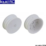 Associated 92362 4WD Front Wheels 2.2 12MM Hex +1.5MM White New. Price: $11.34.