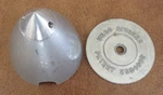 Veco 2-1/8" Aluminum Propeller Spinner Needle Nose Style For Rc Airplanes Used. Price: $21.97.