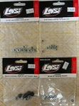 Losi Locknuts & Washers; 4-PACK Variety: Parts #'s 6303,6308,6321,6350; Nisp New. Price: $12.00.