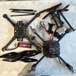 Custom 20" Fpv Drone Parts Lot Bundle T-motor Motors Holybro PM07 Pixhawk 4 S500 Used. Price: $398.00.