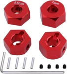 Aluminum 12MM Hex Wheel Hubs For Traxxas 1/10 2WD Slash, Rustler, Stampede,ho... New. Price: $21.99.