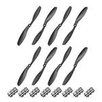 Uxcell Rc Propellers Ccw 8045 8X4.5 Inch 2-VANE Fixed-wing Pair, Black New. Price: $20.69.
