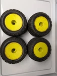 Losi LST2 Xxl Wheels & Tires 20MM Used. Price: $45.00.