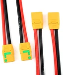 Amass 2 Pairs XT90S Pigtails Wire XT-90S Plug And Female Connect New. Price: $22.65.