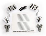 Traxxas 8133X 1979 Chevy K5 Blazer Chrome Side Mirrors For 8130 Body New. Price: $8.00.