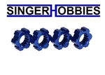 Traxxas 7756X Wheel Hubs Hex Aluminum Blue-anodized (4) X-maxx/xrt TRA1 New. Price: $20.00.