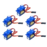 Rcmall 5PCS SG90 9G Servo, Mini Gear Micro Motor Kit For Airplane New. Price: $25.96.
