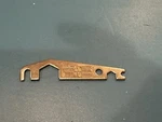 Vintage Associated 8416 RC10 Tool Polished Turnbuckle Wrench Pre-owned Used. Price: $5.00.