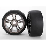 Front Black Chrome Wheels & Belted S1 Slick Tires (2) TRA-6479 New. Price: $49.95.