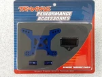 Traxxas 6739X Aluminum Rustler 4X4 Front Shock Tower Blue New!!. Price: $25.95.