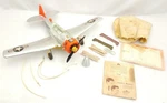 Vintage Wen Mac Navy SNJ-3 Trainer #116 Motorized Prop Plane Original Box Used. Price: $299.99.