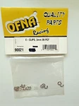 Ofna Racing 90021 E-clips 3MM 20 Pieces New Old Inventory. Price: $10.00.