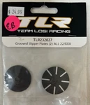Team Losi Racing #TLR232027: Grooved Slipper Plates (2): All 22/XXX; Nisp New. Price: $21.79.
