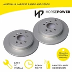 2X Rear Brake Disc Rotors Ford Falcon Ba Bf Fg 2002-16 Including Ute 303MM Brand. Price: $65.43.