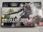 Bandai Hguc Gundam 08TH Team MS-07B-3 Gouf Custom 1/144 Model Kit Open Box New. Price: $20.00.