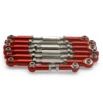 Rcawd Alloy Steel Full Set Of Tie Rods Turnbuckles For 1/10 Traxas Slash 2WD New. Price: $29.99.
