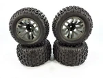 Arrma Granite 4X4 Blx Dboots Fortress Tires And Gun Metal 14MM Wheels 223S New. Price: $40.99.