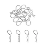 Uxcell 20-PIECE Set Rc Body Clips, Bent Spring Pins, 1/8 And 1/10 Scale Model New. Price: $18.95.