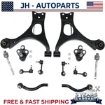 12PC Front Lower Control Arm Ball Joint Tie Rod Sway Bar For Honda Civic Si 2.0L New. Price: $196.07.