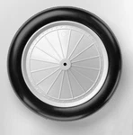 Dubro 466V 1/6 Vintage Wheels (2) New. Price: $46.75.