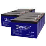 Mighty Max 12V 7AH Gel F1 Battery Replaces Eagle Cuda 250 S/map Gps - 8 Pack New. Price: $149.99.