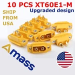 10 Pcs Amass XT60E-M Mountable Male Plug Connector Rc Models Multicopter New. Price: $12.95.
