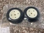 Original Team Associated RC-10T Narrow Front Wheels And Tires Ribbed 7871 New. Price: $24.99.